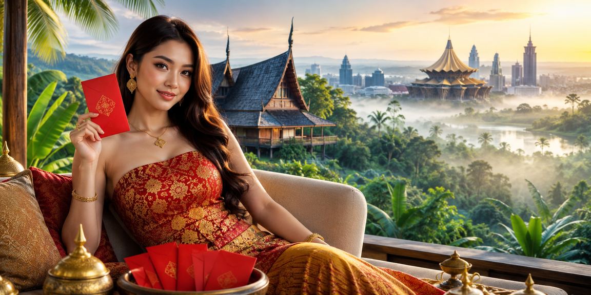 Pengguna Sarawak menerima bonus sampul merah perayaan dari platform mrlucky88 semasa promosi khas